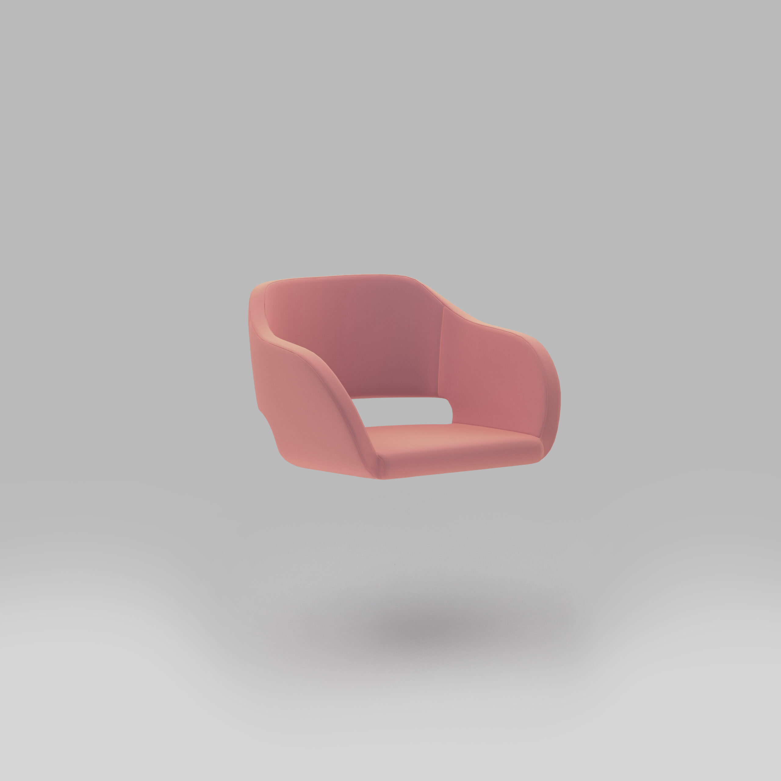 AMCHOR Small Armchair Without Base Front