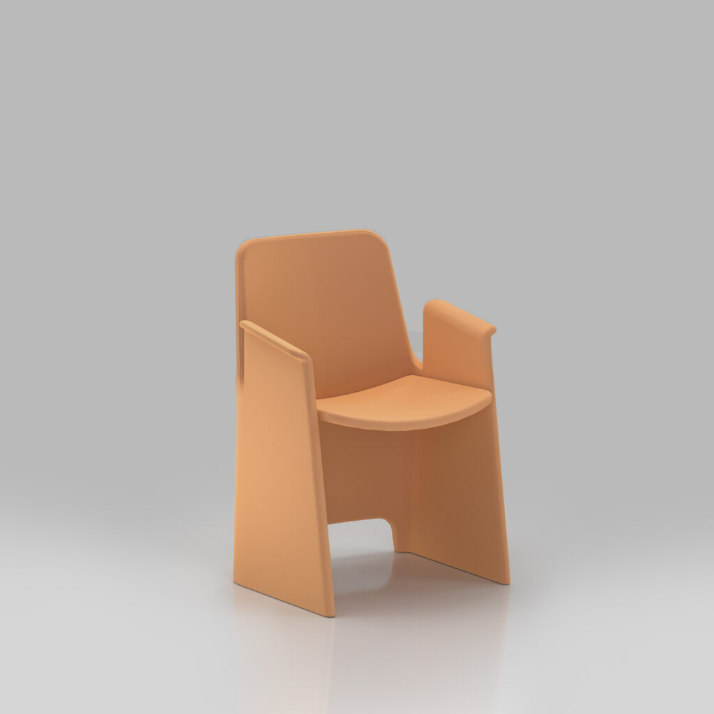 CAJUN Poltrona Piedini Fronte